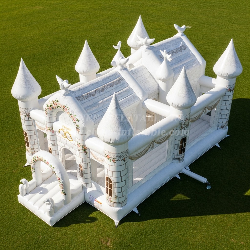 T2-8747 Weddings Theme Inflatable Castles
