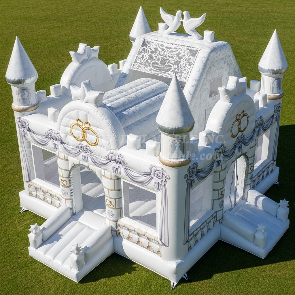 T2-8752 Weddings Theme Inflatable Castles