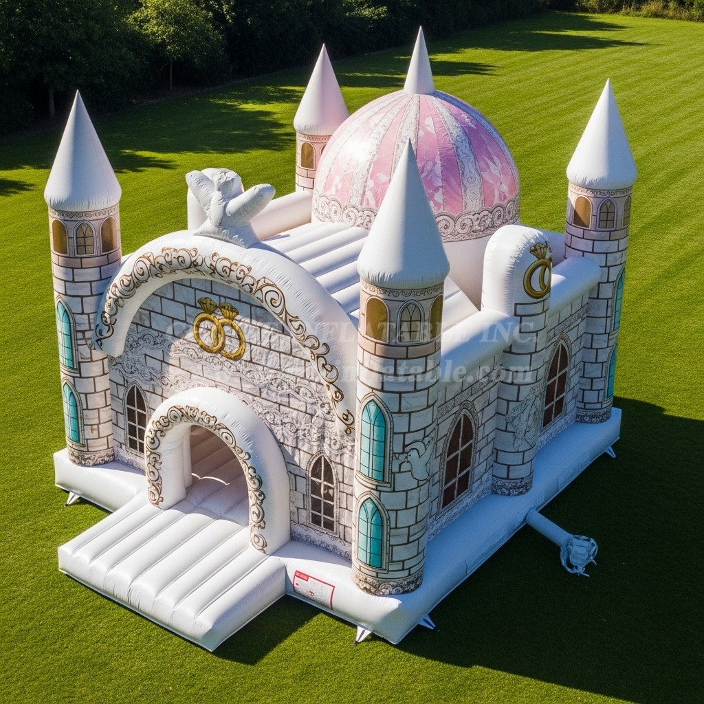 T2-8756 Weddings Theme Inflatable Castles
