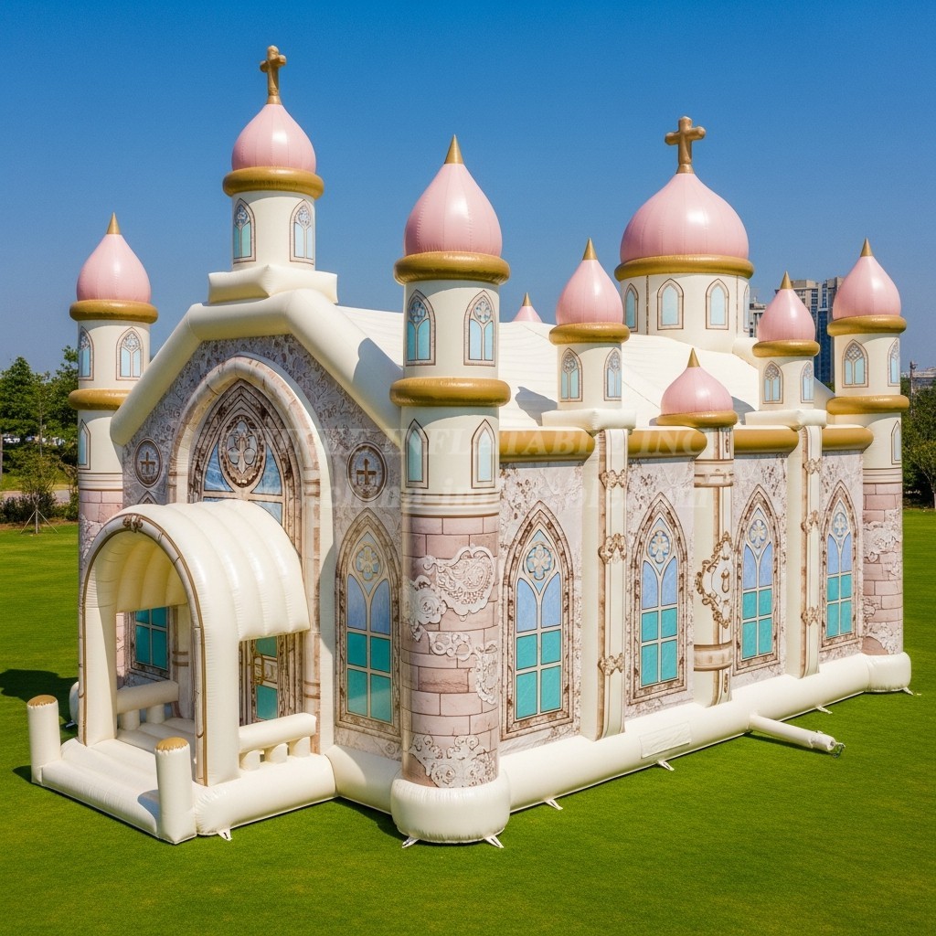 T2-8758 Weddings Theme Inflatable Castles