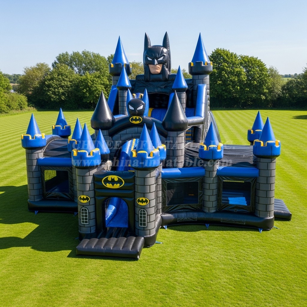 T5-2013 Batman Theme Inflatable Castles