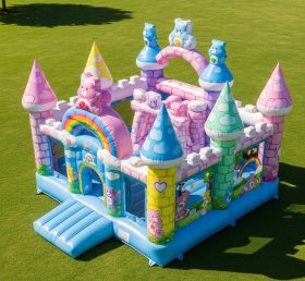 T5-2028 Care Bears Theme Inflatable Castles