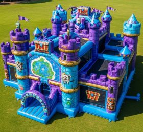 T5-2049 Fortnite Theme Inflatable Castles