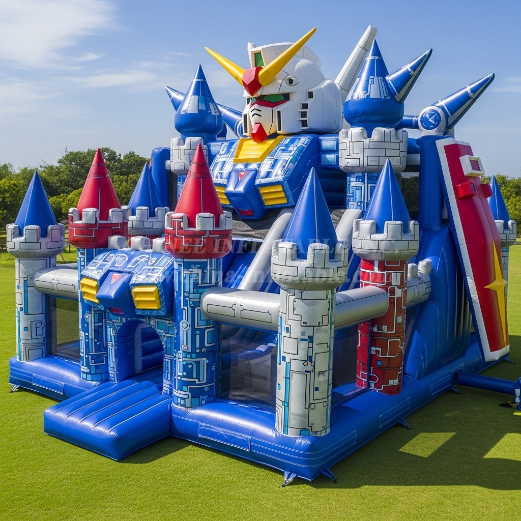 T5-2059 Gundam Theme Inflatable Castles
