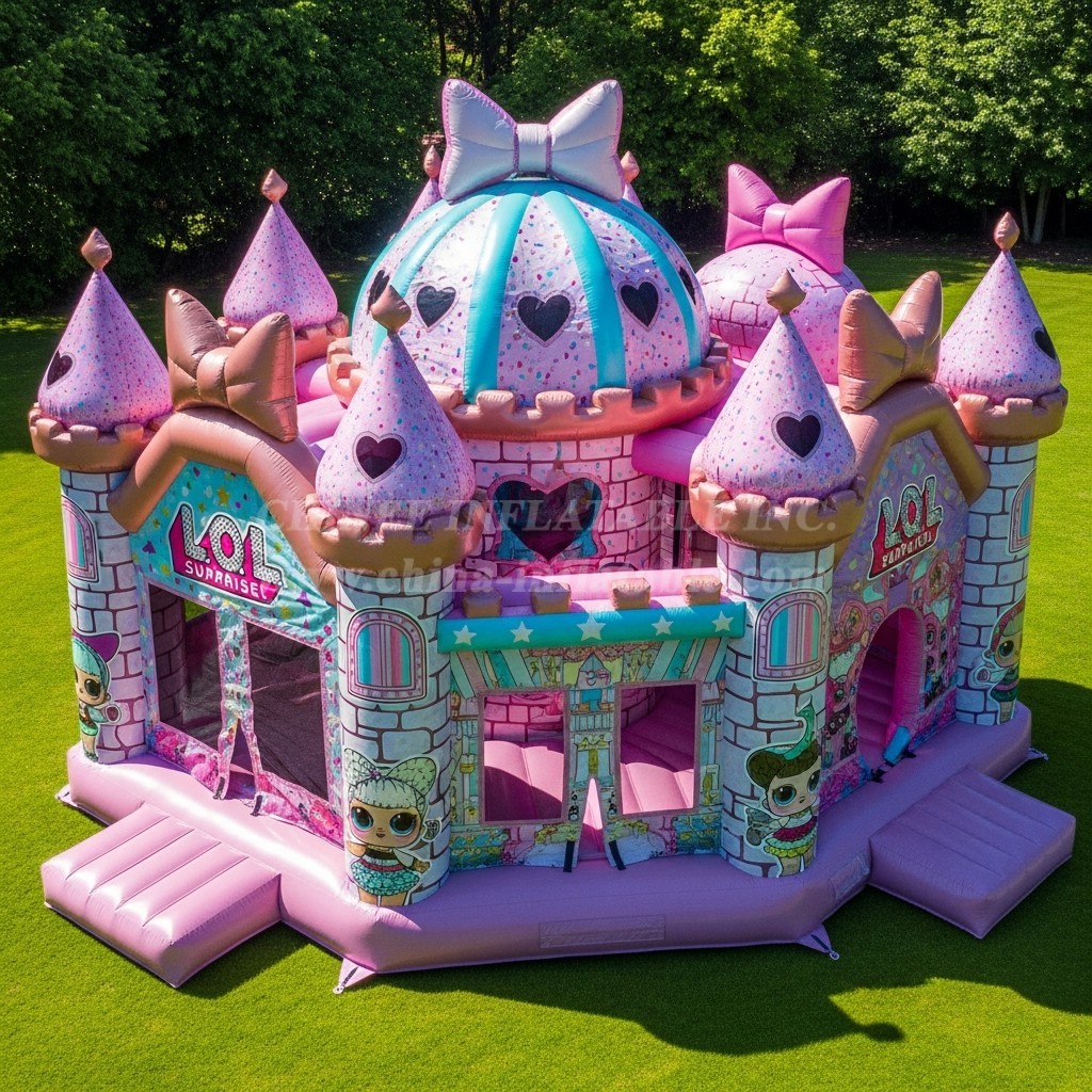 T5-2074 L.O.L. SURPRISE Theme Inflatable Castles