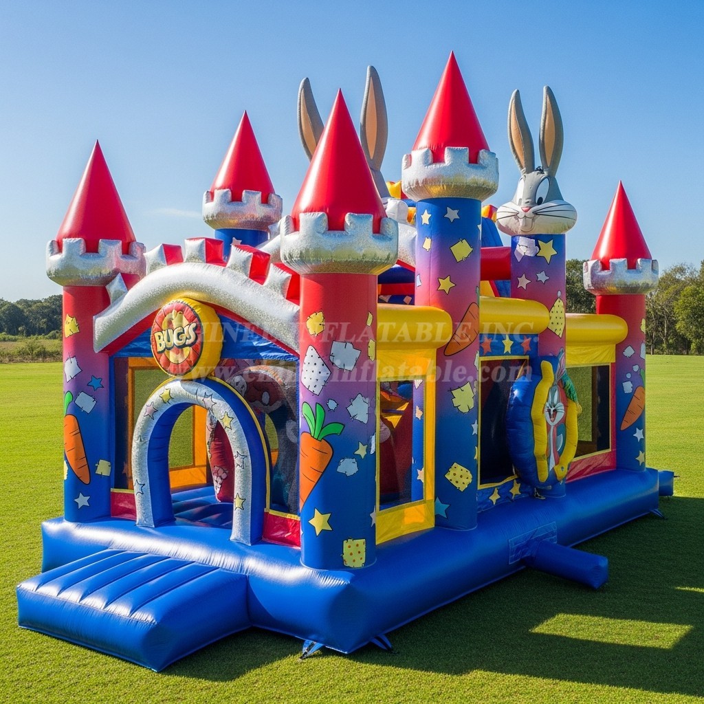 T5-2076 Looney Tunes Theme Inflatable Castles