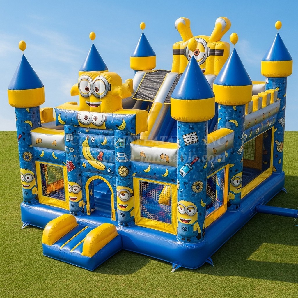 T5-2088 Minions Theme Inflatable Castles