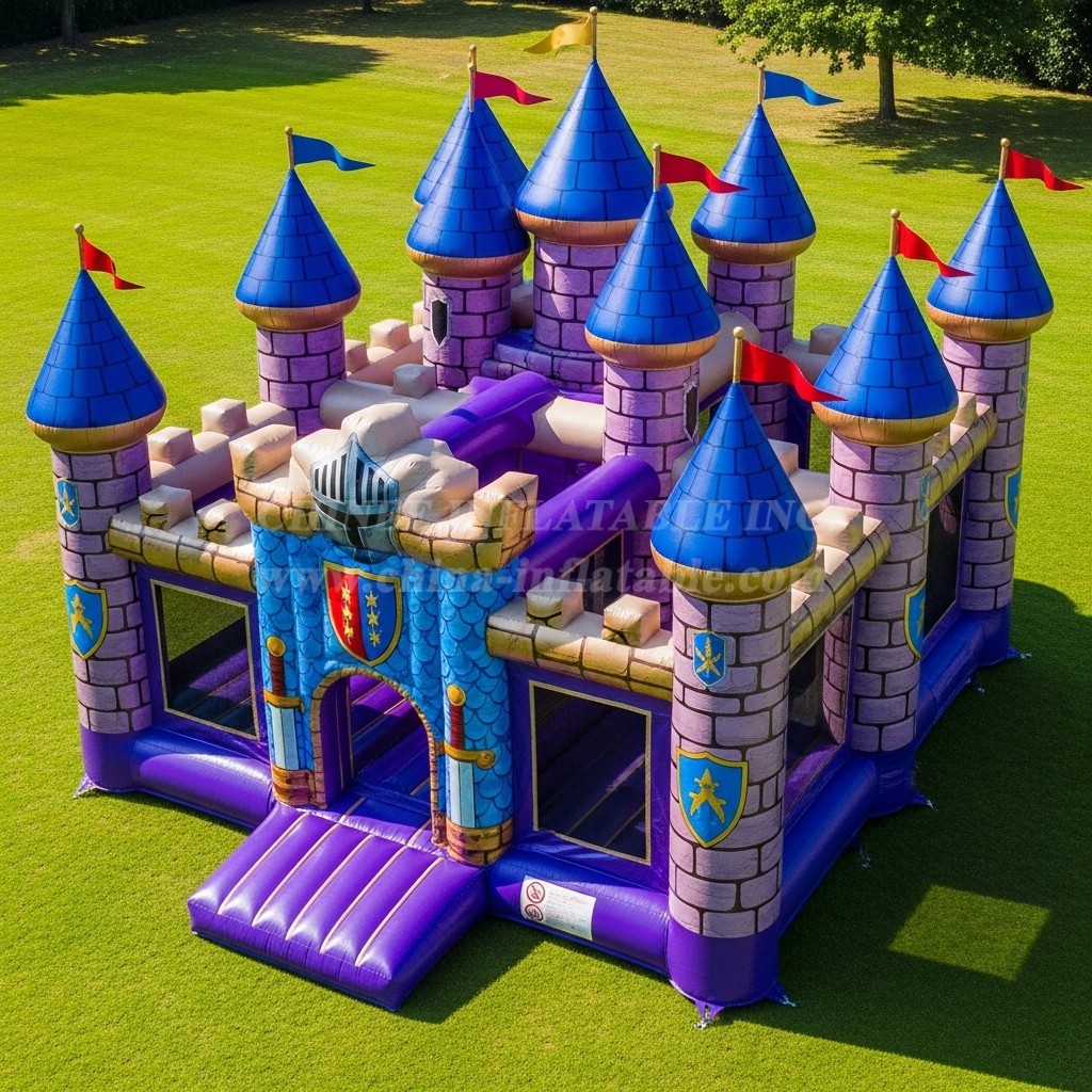 T5-2102 Nella Knight Theme Inflatable Castles