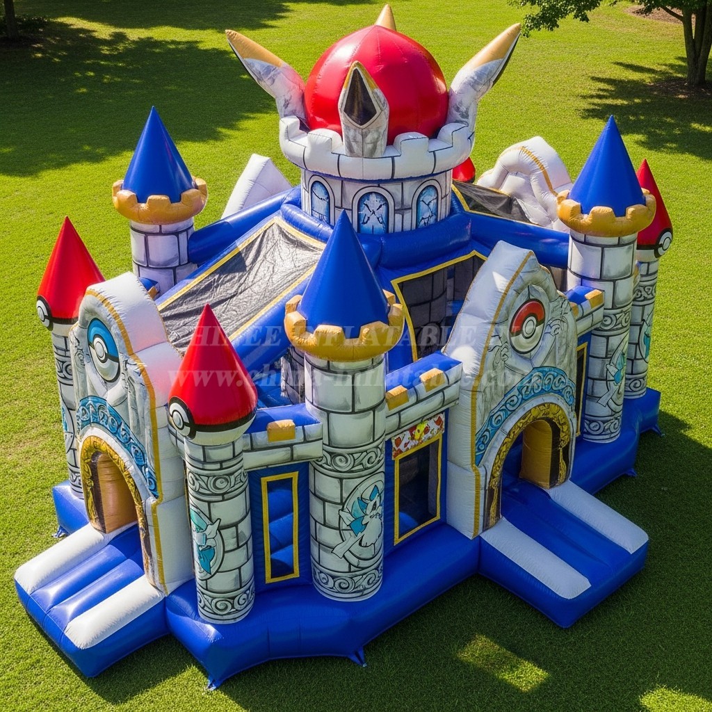 T5-2120 Pokemon Theme Inflatable Castles