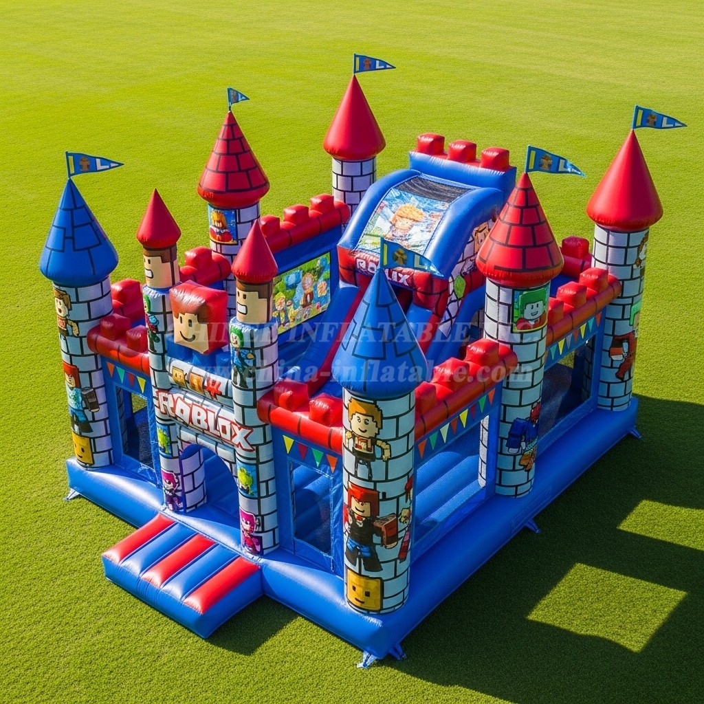 T5-2129 Roblox Theme Inflatable Castles
