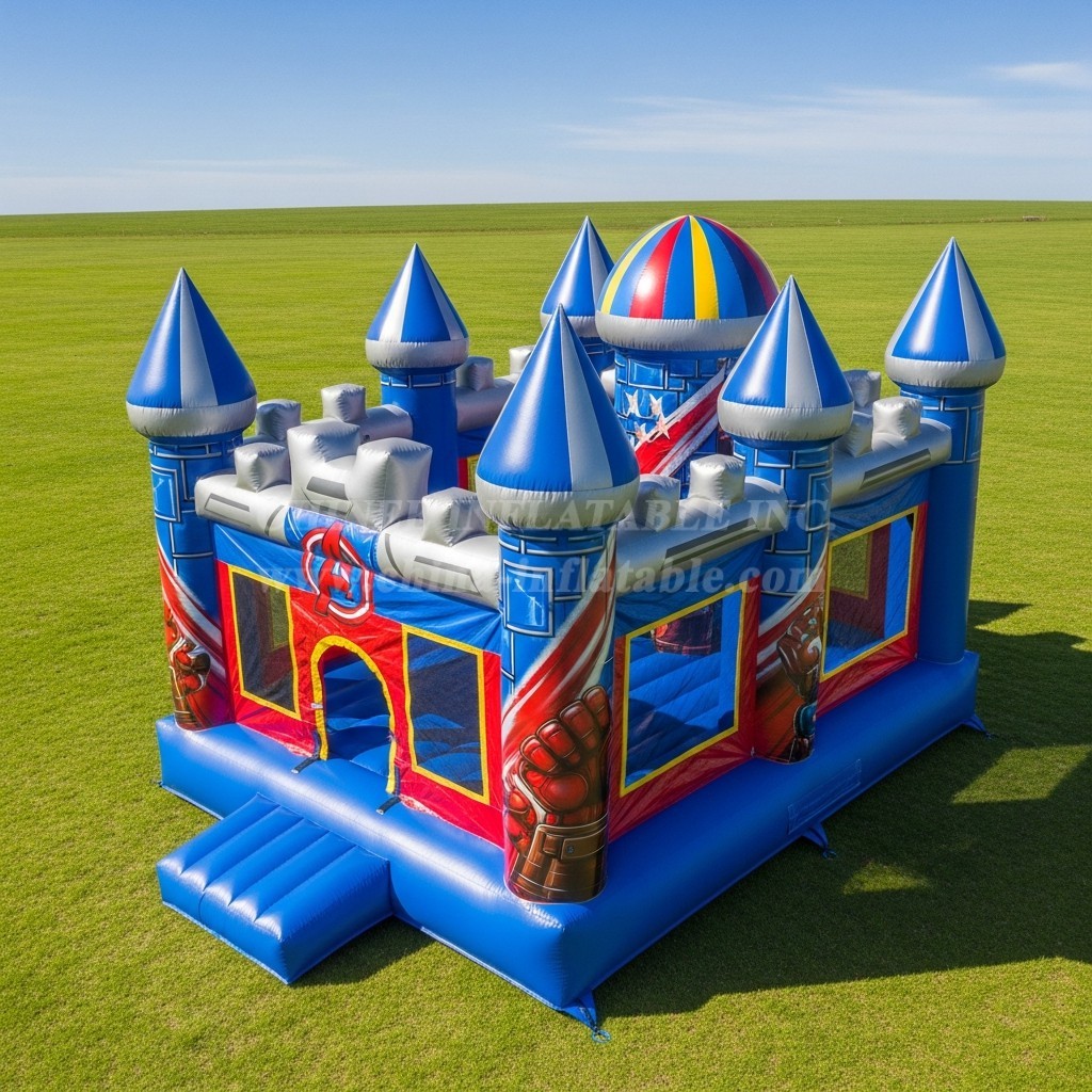 T5-2170 The Avengers Theme Inflatable Castles