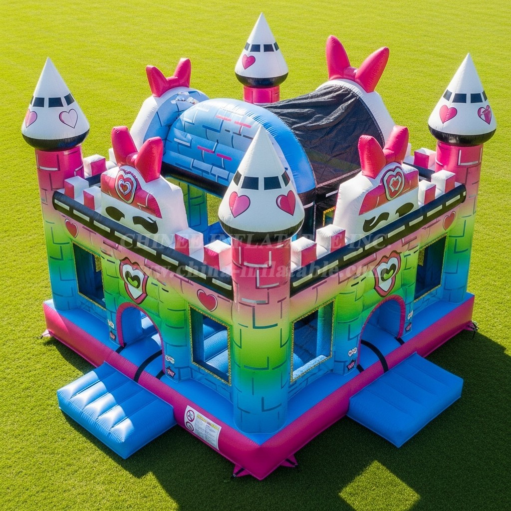 T5-2182 The Powerpuff Girls Theme Inflatable Castles