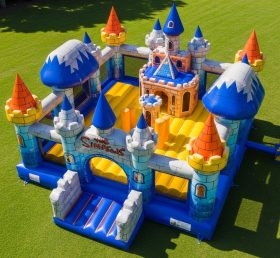 T5-2186 The Simpsons Theme Inflatable Castles