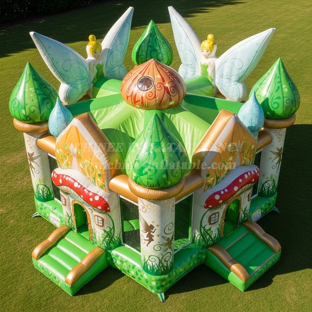 T5-2201 Tinker Bell Theme Inflatable Castles