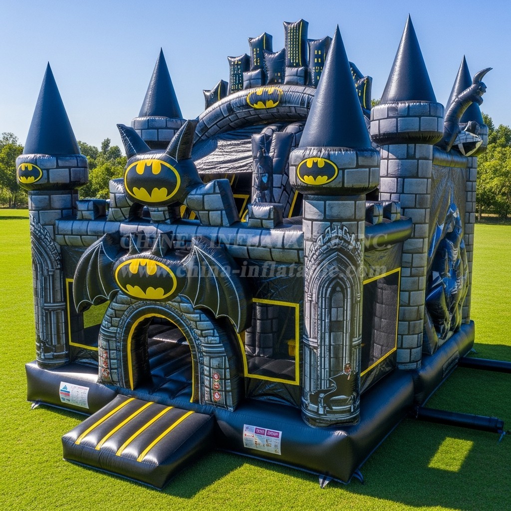 T5-2238 Batman Theme Inflatable Castles