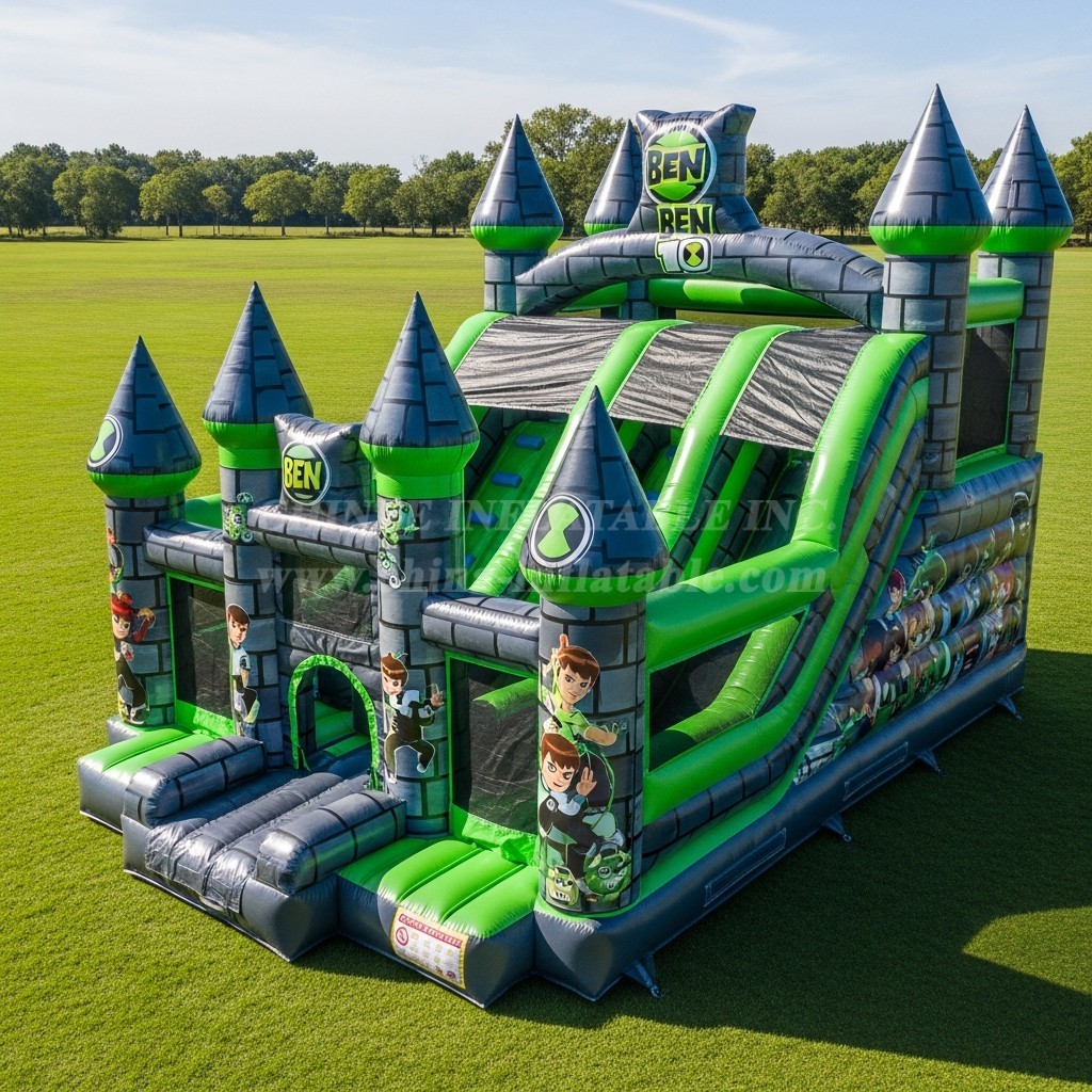 T5-2248 Ben 10 Theme Inflatable Castles
