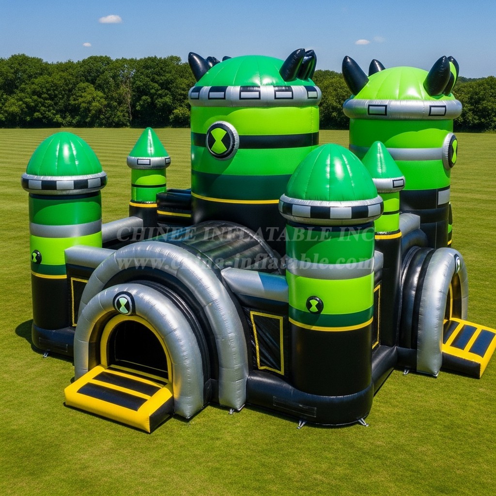 T5-2249 Ben 10 Theme Inflatable Castles