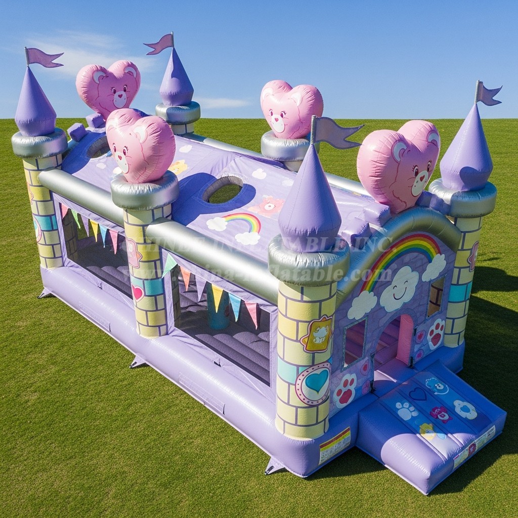 T5-2267 Care Bears Theme Inflatable Castles
