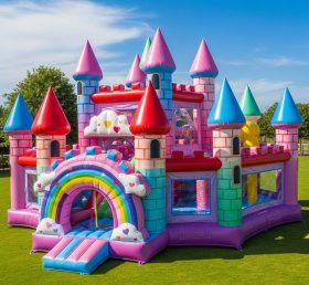 T5-2268 Care Bears Theme Inflatable Castles