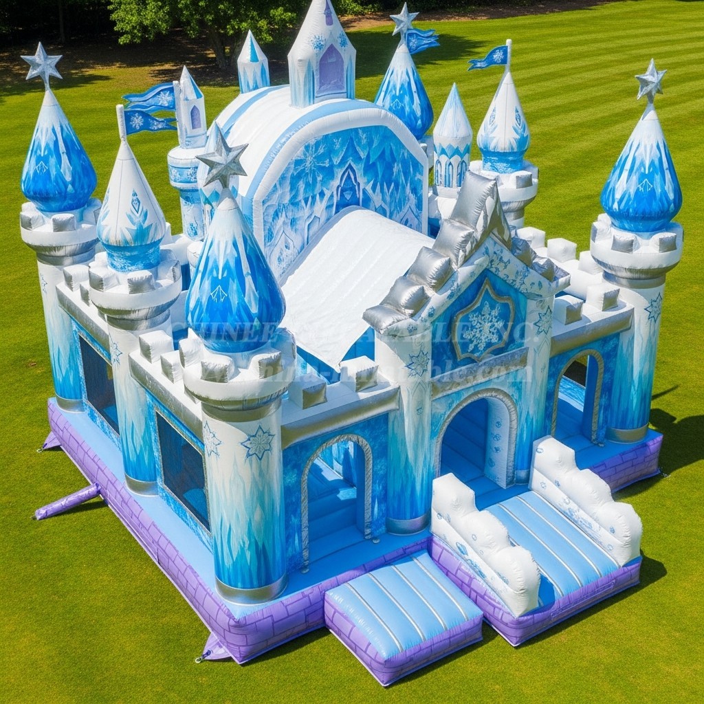 T5-2305 Frozen Theme Inflatable Castles