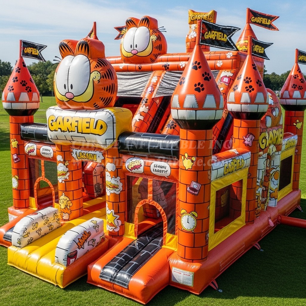 T5-2312 Garfield Theme Inflatable Castles