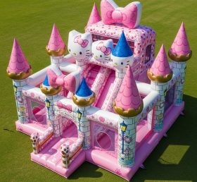 T5-2320 Hello Kitty Theme Inflatable Castles