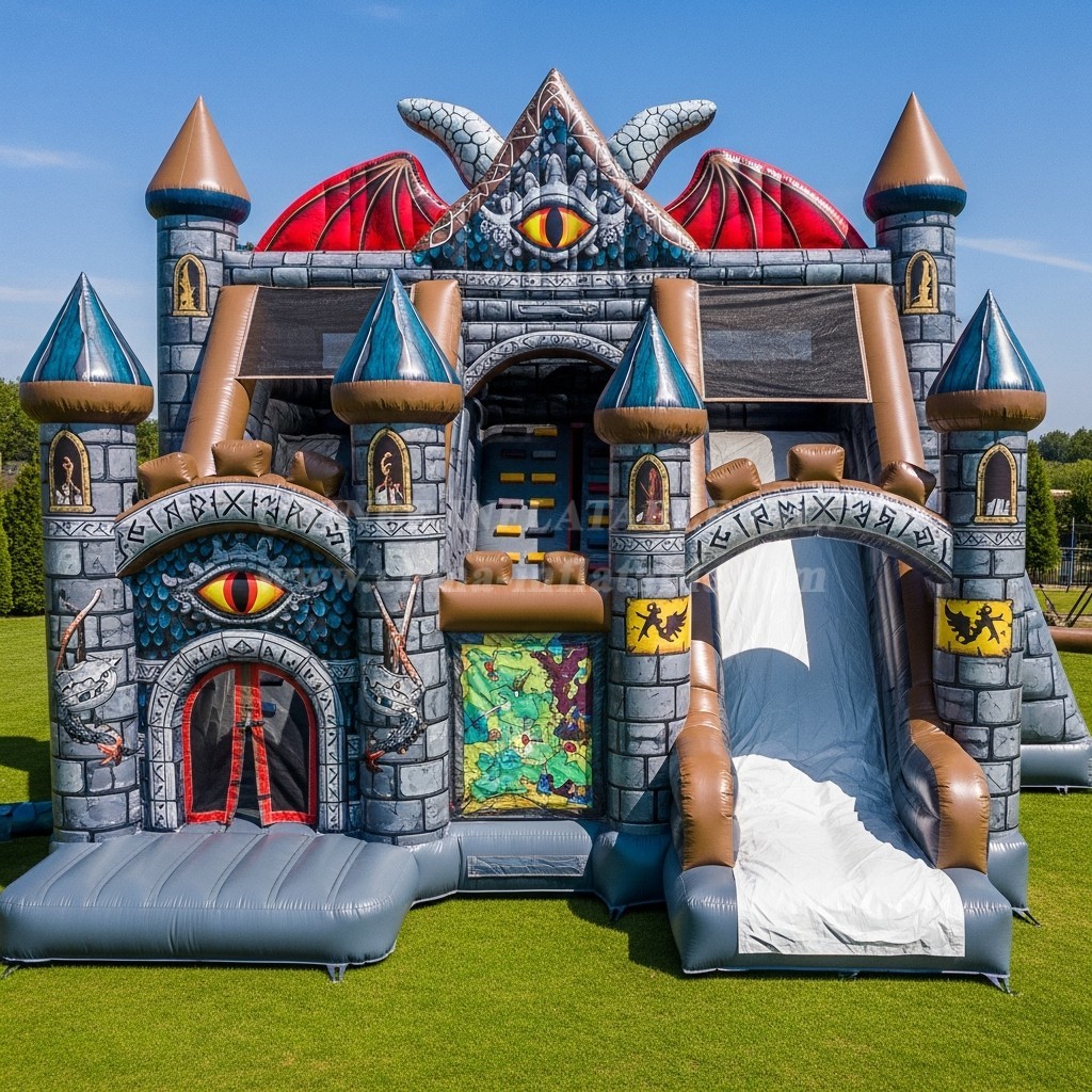 T5-2327 How to Train Your Dragon Theme Inflatable Castles