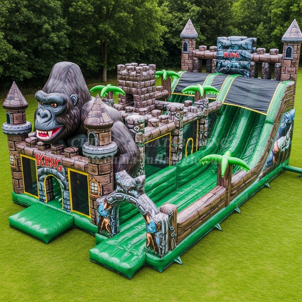 T5-2332 King Kong Theme Inflatable Castles