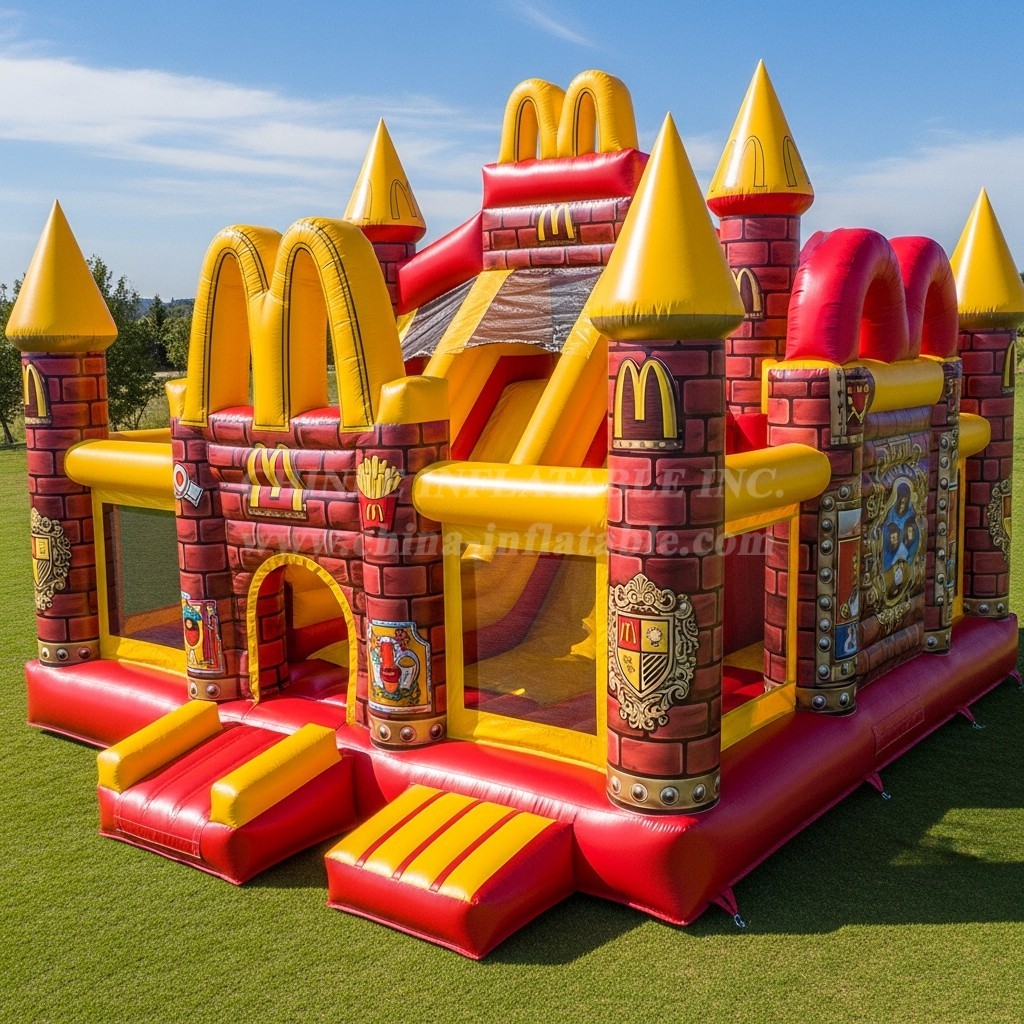 T5-2354 McDonald Theme Inflatable Castles