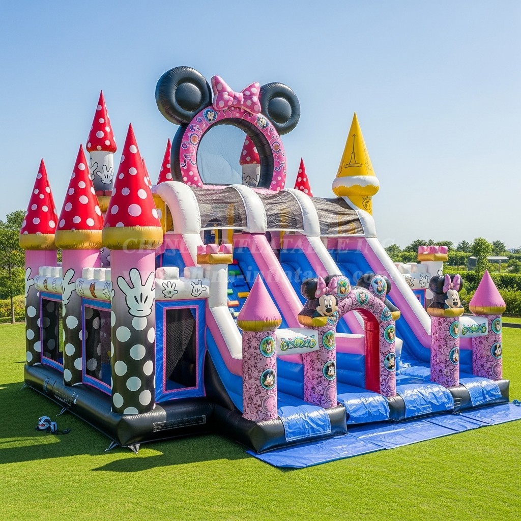 T5-2360 Mickey & Minnie Theme Inflatable Castles
