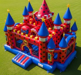 T5-2367 Miraculous Ladybug Theme Inflatable Castles