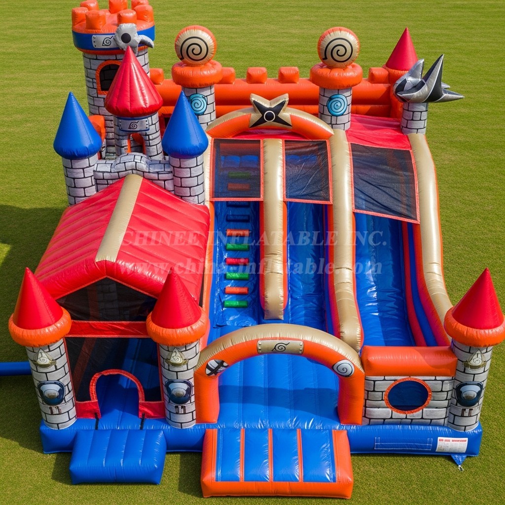 T5-2384 Naruto Theme Inflatable Castles