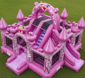 T5-2406 Pink Panther Theme Inflatable Castles