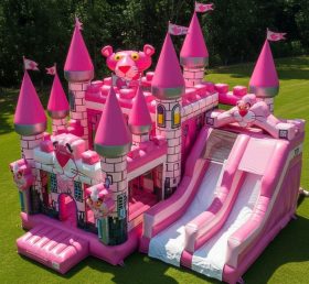 T5-2407 Pink Panther Theme Inflatable Castles