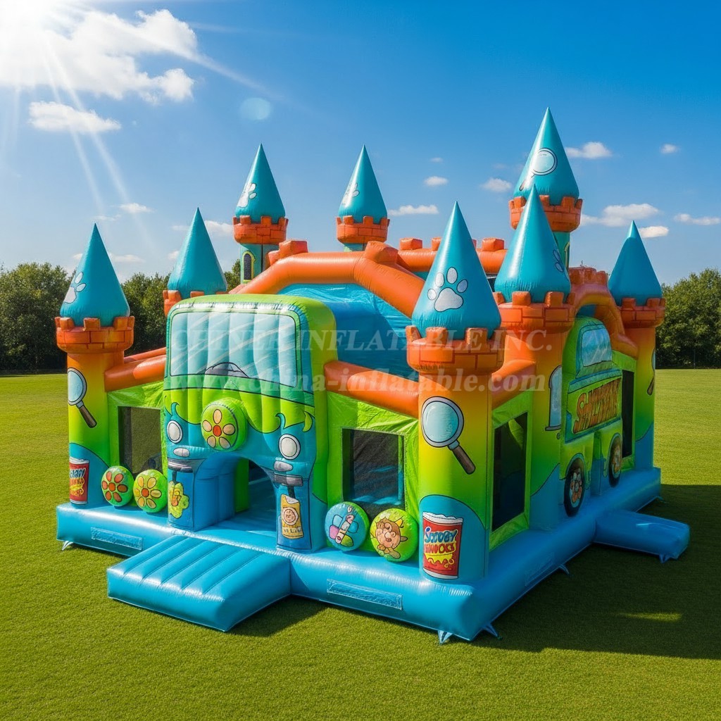 T5-2435 Scooby-Doo Theme Inflatable Castles