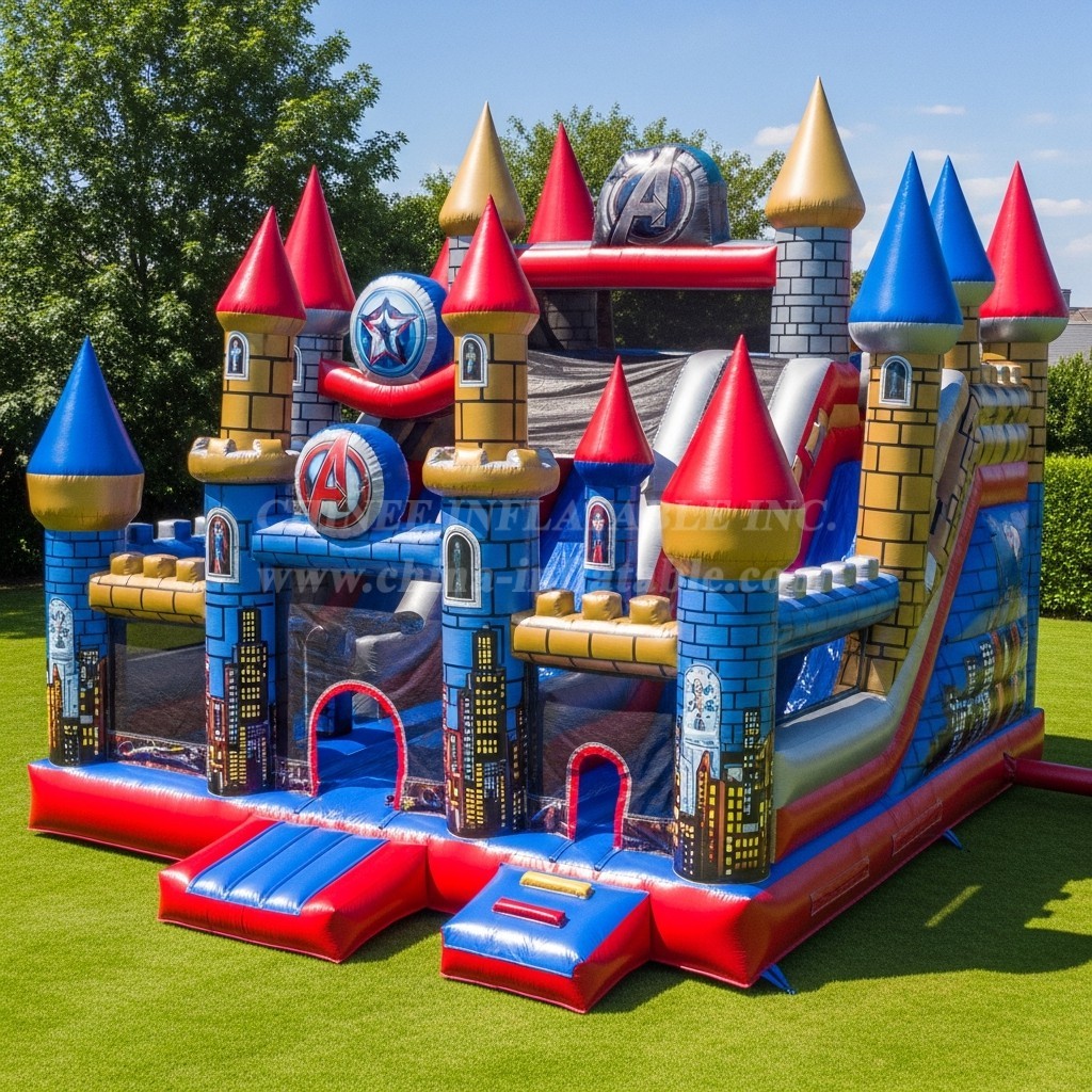 T5-2490 The Avengers Theme Inflatable Castles