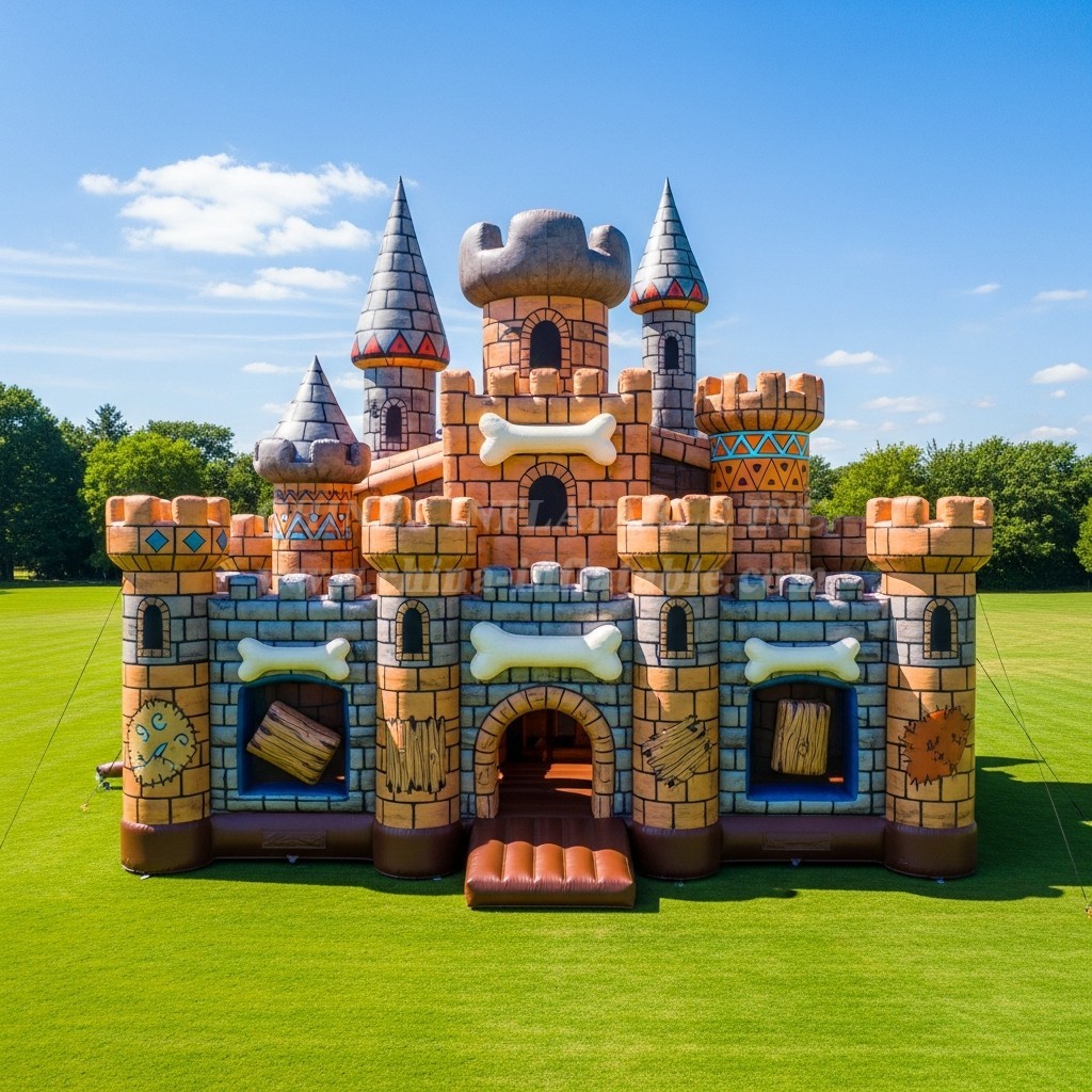 T5-2494 The Flintstones Theme Inflatable Castles