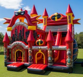 T5-2502 The Incredibles Theme Inflatable Castles