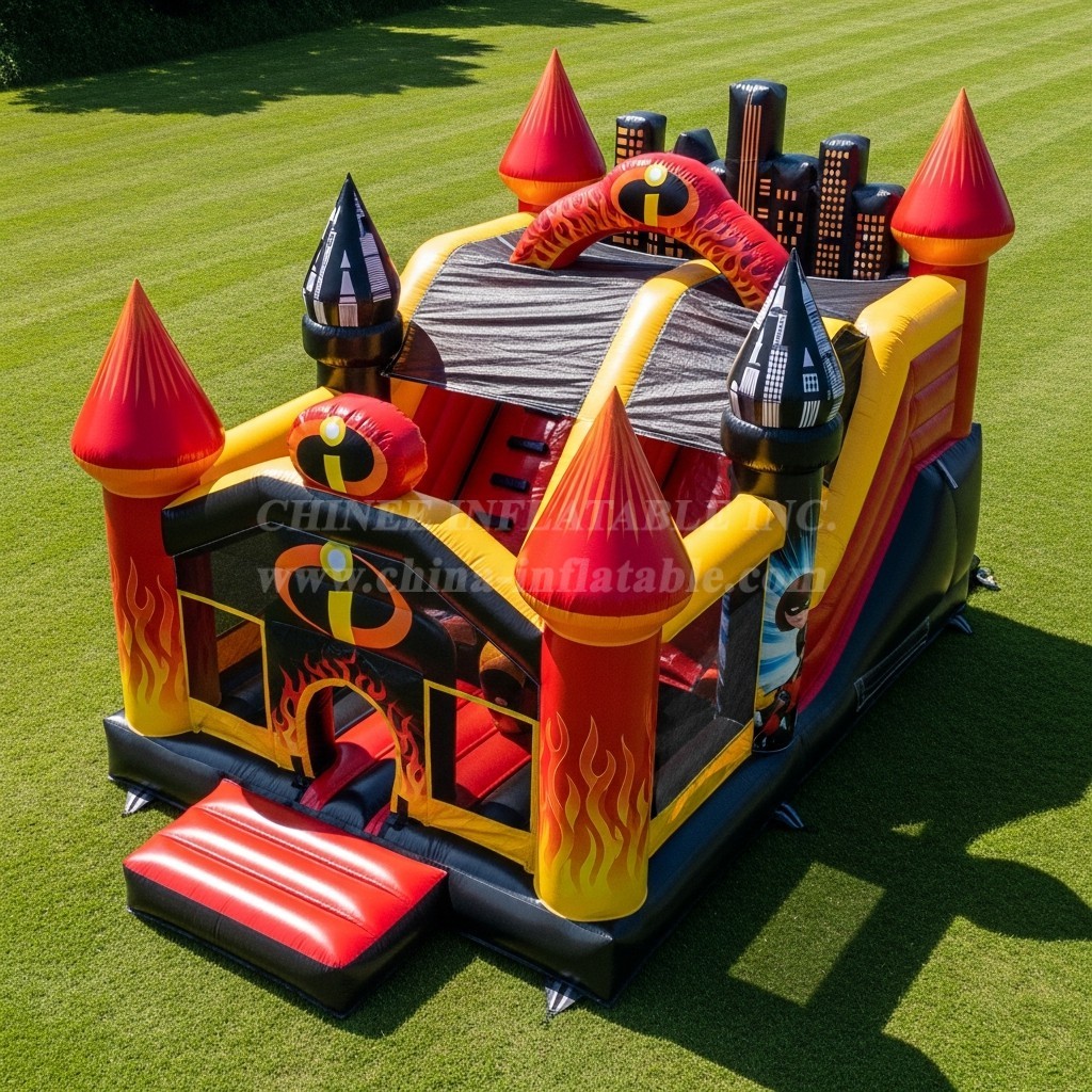 T5-2503 The Incredibles Theme Inflatable Castles