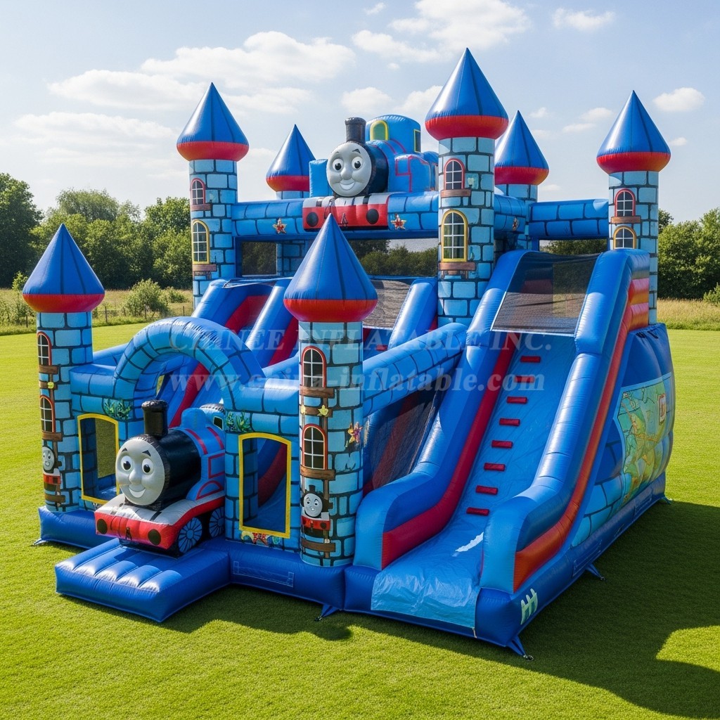 T5-2522 Thomas & Friends Theme Inflatable Castles