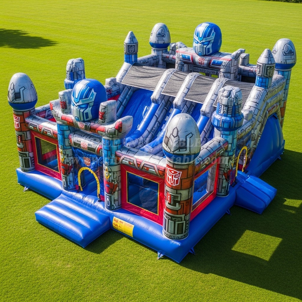 T5-2545 Transformers Theme Inflatable Castles