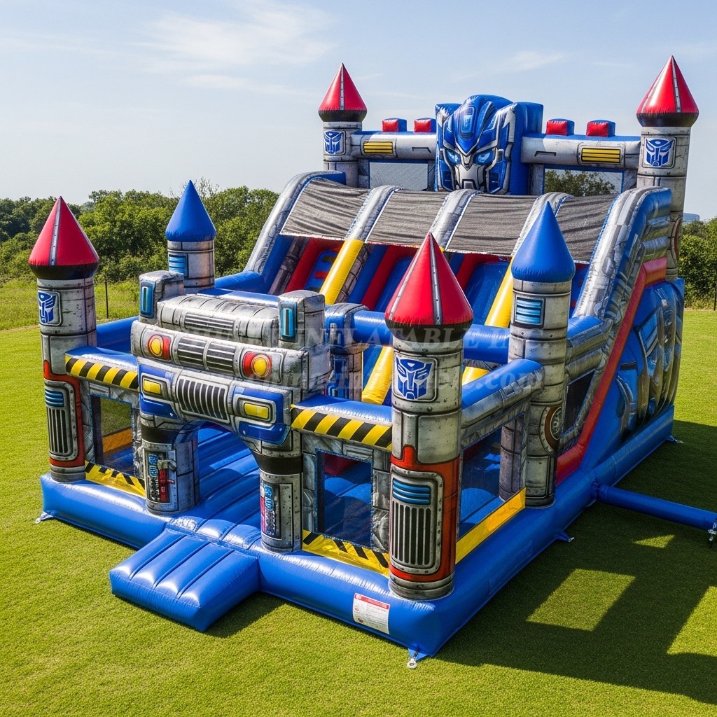 T5-2546 Transformers Theme Inflatable Castles