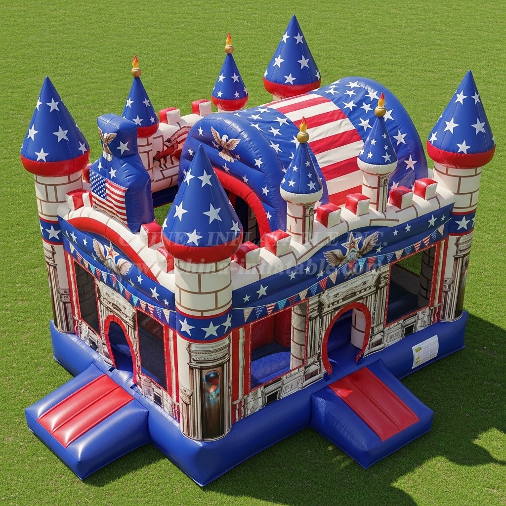 T5-2567 American Style Theme Inflatable Castles