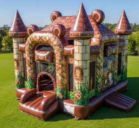 T5-2568 Bear Theme Inflatable Castles