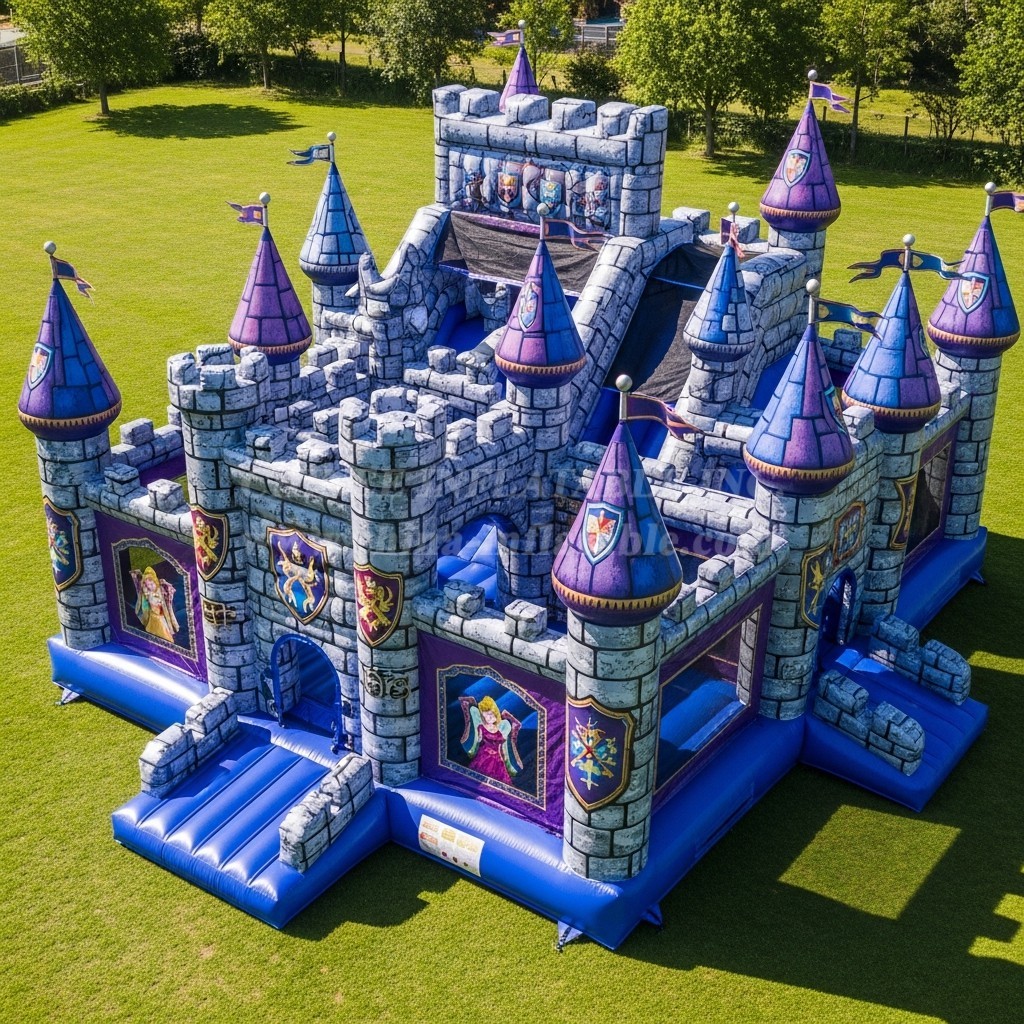 T5-2580 Castle Kingdom Theme Inflatable Castles