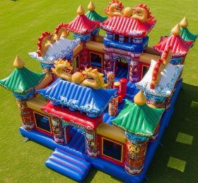 T5-2584 Chinese Style Theme Inflatable Castles