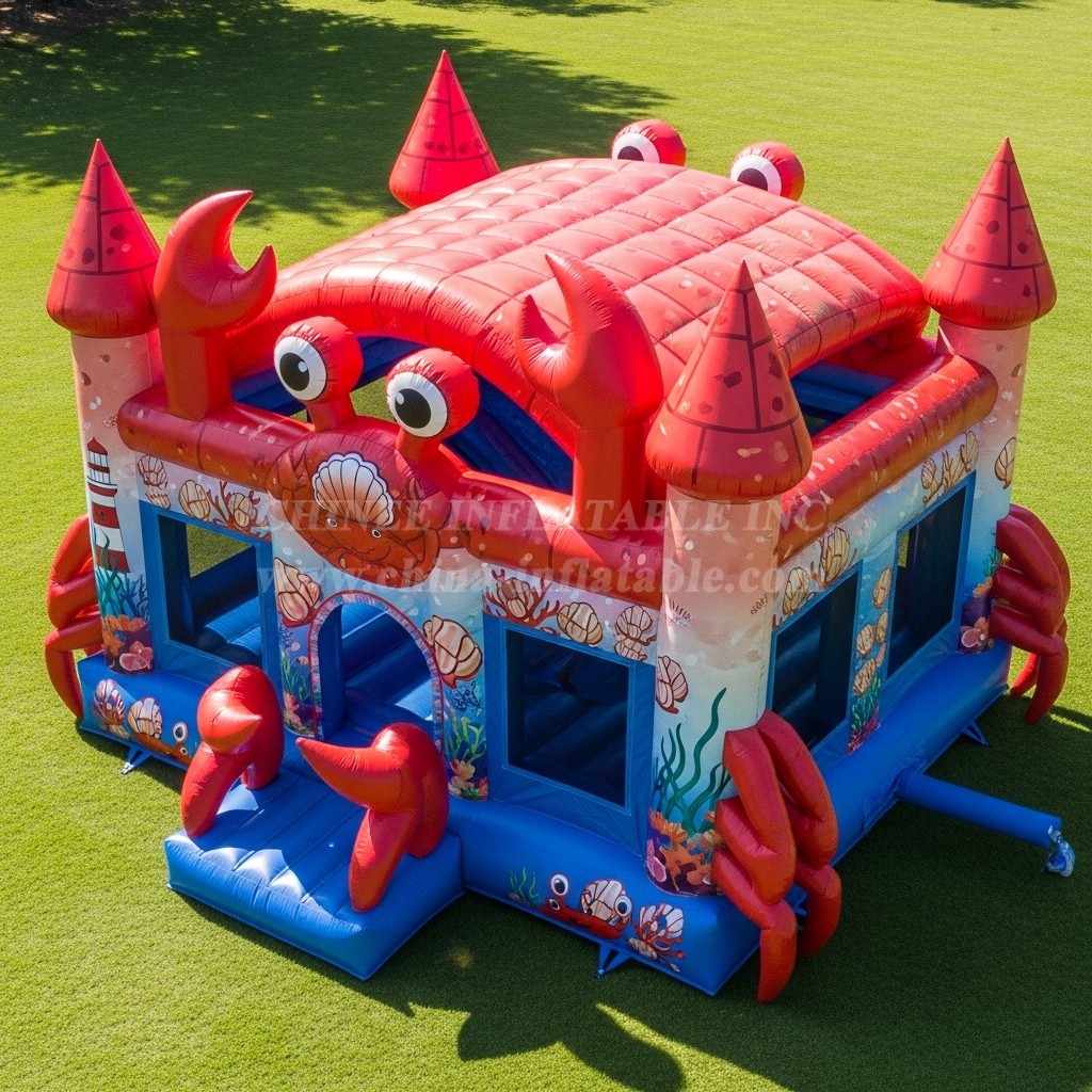 T5-2593 Crab Theme Inflatable Castles