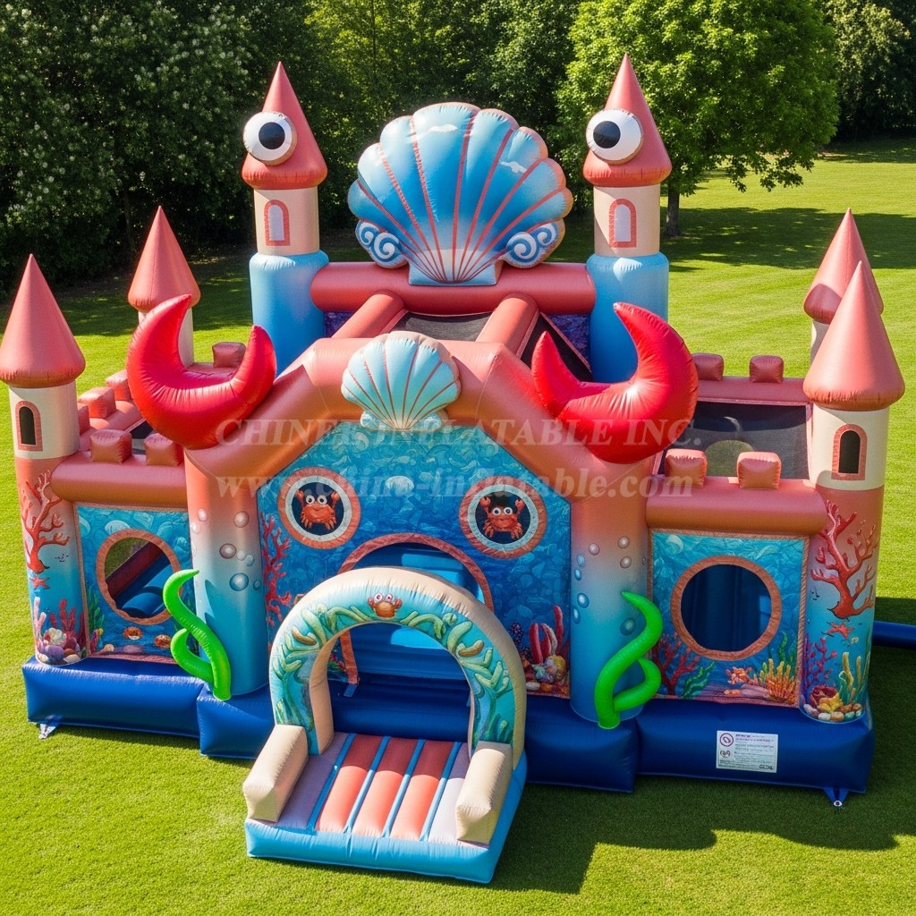 T5-2594 Crab Theme Inflatable Castles