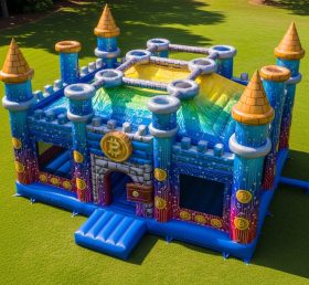 T5-2598 Cryptocurrency Theme Inflatable Castles