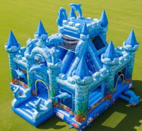 T5-2605 Dolphin Theme Inflatable Castles